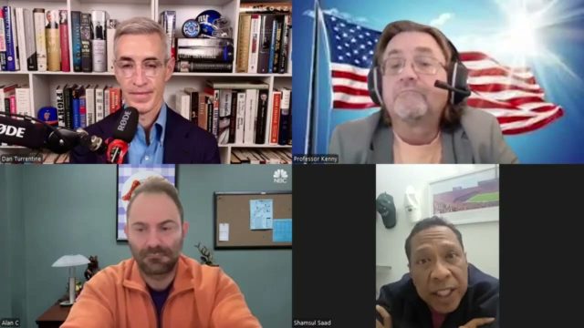 Sam on Prof Kenny’s Cafe Americana w D Turrentine: Why World Need US to Succeed & Trump’s Doing It