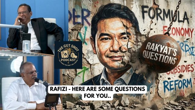 Dear Rafizi – Here are Some Questions for You?