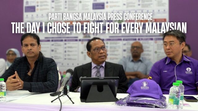 Today I Chose To Fight For Every Malaysian. Parti Bangsa Malaysia.